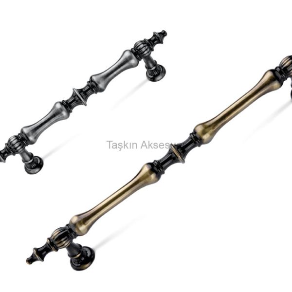 Ada Metal Kulp 96-128-160mm Antik Sarı Antik Gümüş Renk