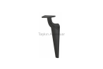 Belek Metal Ayak 15-20-25cm Mat Siyah Renk
