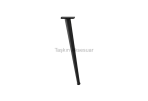 Bone Metal Ayak 41-71cm Mat Siyah Renk Masa Sehpa Ayağı