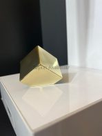 Zar Küp Metal Düğme Kulp Altın Renk Gold Tek Delikli Kare - Görsel 4