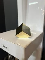 Zar Küp Metal Düğme Kulp Altın Renk Gold Tek Delikli Kare - Görsel 5