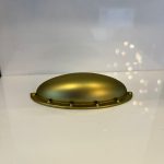 Çanak Metal Kulp 64mm Mat Altın Renk Gold Loft Pirinç