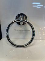 Halka Süs Sandalye Sarkaç Metal Kulp Krom Renk Gümüş Sallantılı