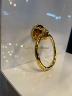 Halka Süs Sandalye Sarkaç Metal Kulp Altın Renk Gold Sallantılı - Görsel 5
