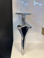 Elmas Metal Ayak 16-21cm Krom Renk Gümüş - Görsel 4