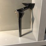 Elmas Metal Ayak 16-21cm Mat Siyah