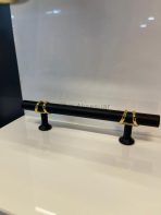Ergene Metal Kulp 96-128-160-192-224-320mm Siyah+Altın Renk Gold - Görsel 5