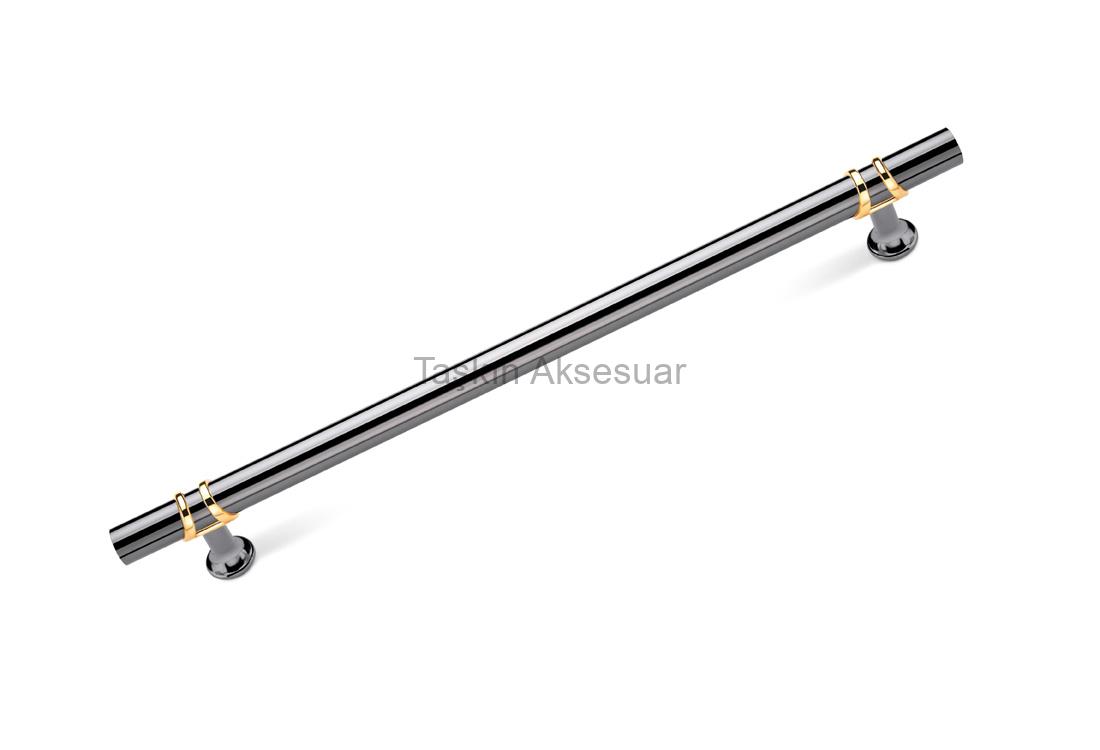 ErgeneFümeAltın Ergene Metal Kulp 96-128-160-192-224-320mm Füme+Altın Renk Gold - Görsel 1