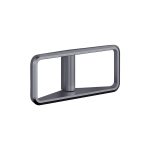 Filo Metal Kulp 32mm Füme Renk