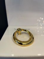 Güneş Halka Sarkaç Metal Düğme Kulp Altın Renk Gold Tek Delikli - Görsel 8