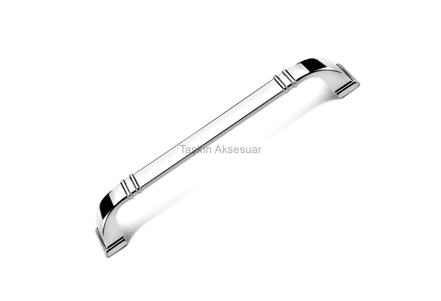 GizemKrom Gizem Metal Kulp 128-160-224mm Krom Renk Gümüş - Görsel 1