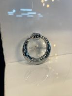 Güneş Halka Sarkaç Metal Düğme Kulp Krom Renk Gümüş Tek Delikli - Görsel 10