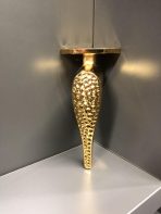 Aya Desenli Metal Ayak 16-21cm Altın Renk Gold - Görsel 5