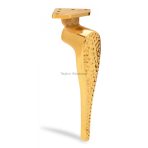 Aya Desenli Metal Ayak 16-21cm Altın Renk Gold