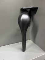 Kaşık Metal Ayak 16-21cm Mat Siyah Renk - Görsel 3