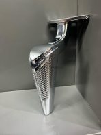 Lara Metal Ayak 15-20-25cm Krom Renk Gümüş - Görsel 6