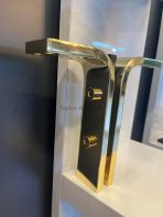 Manyas Metal Ayak 16-20cm Altın+Siyah Renk Gold - Görsel 4