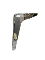 Milano Metal Ayak 15-20-27.5cm Krom Renk Gümüş