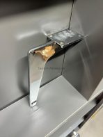 Milano Metal Ayak 15-20-27.5cm Krom Renk Gümüş - Görsel 3