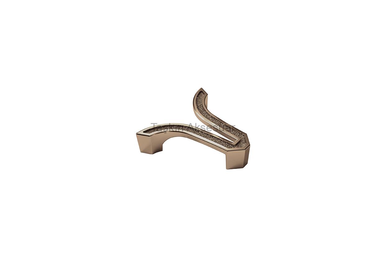 PELIKAN-KULP-64MM-BRONZ Pelikan Metal Kulp 64mm Bronz Renk - Görsel 1