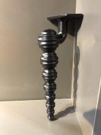 Petek Metal Ayak 16-21cm Mat Siyah Renk - Görsel 7
