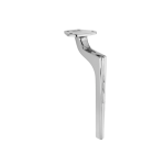 Palma Metal Ayak 14-17-20-25cm Krom Renk Gümüş