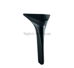 Panama Metal Ayak 16-21-28cm Mat Siyah Renk