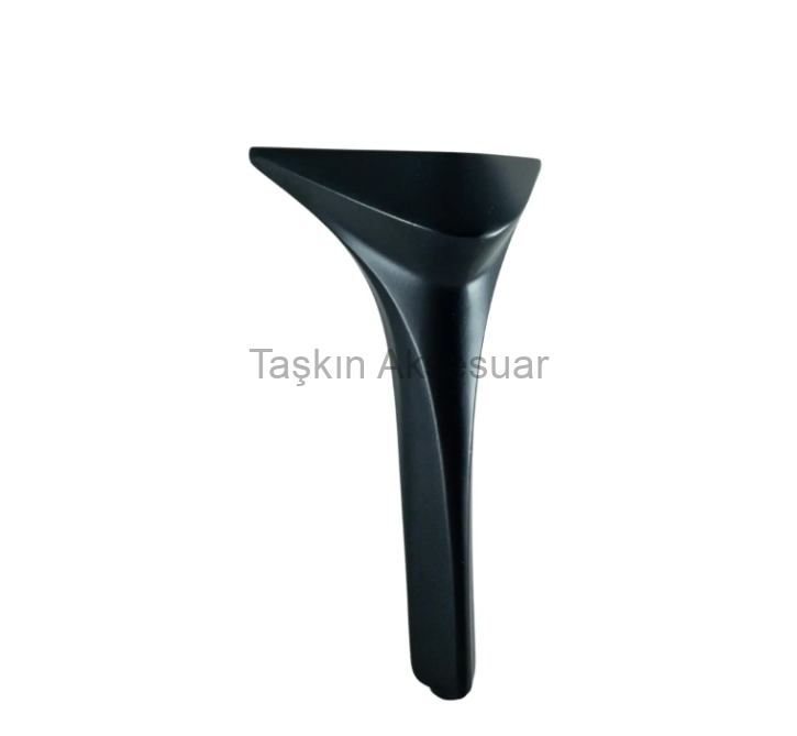 PanamaProf(3) Panama Metal Ayak 16-21-28cm Mat Siyah Renk - Görsel 1
