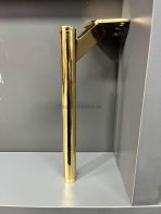 Slide Sng Metal Ayak 14-20-25cm Antın Renk Gold Kısa Tapa Kısa Pabuç - Görsel 2