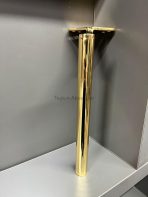Slide Sng Metal Ayak 14-20-25cm Antın Renk Gold Kısa Tapa Kısa Pabuç - Görsel 4