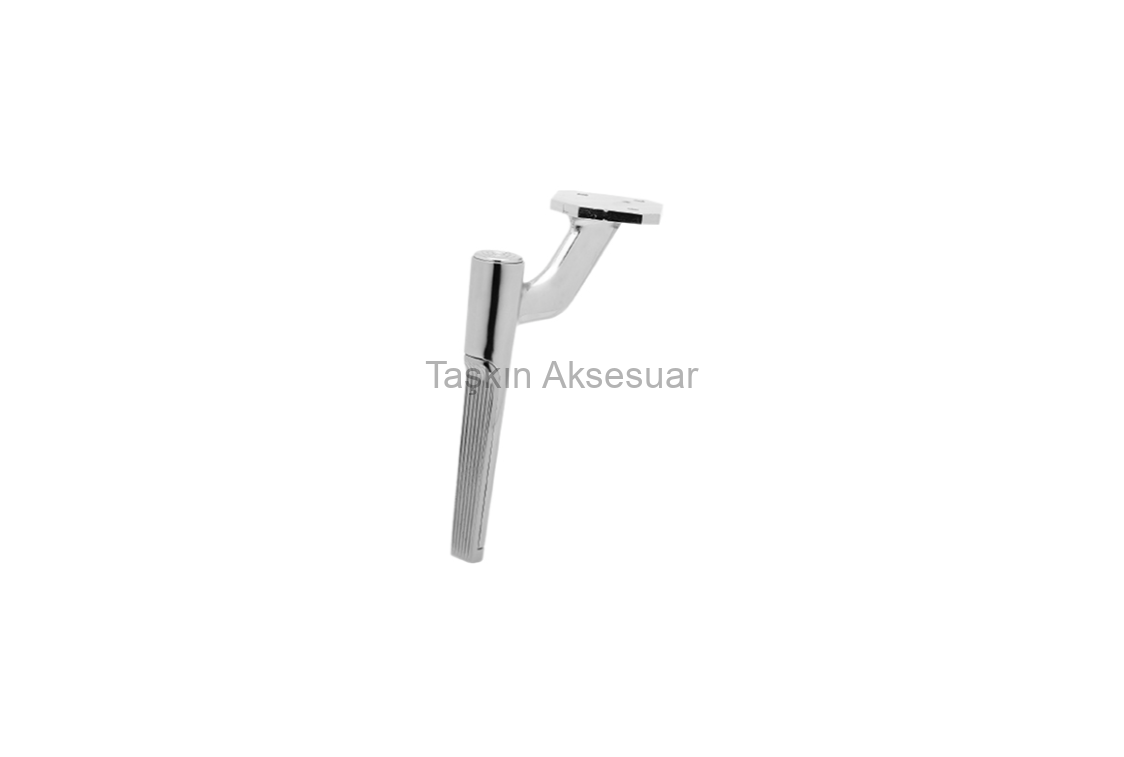 SmartKrom Smart Metal Ayak 16-21-25cm Krom Renk Gümüş - Görsel 1