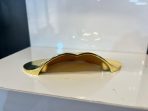 Stone Metal Kulp 64mm Altın Renk Gold - Görsel 3