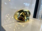 Stone Metal Kulp 64mm Altın Renk Gold - Görsel 6
