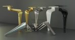 Viena Metal Ayak 16-21cm Altın Renk Gold