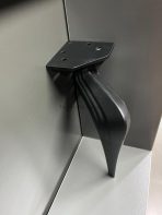 Viena Metal Ayak 16-21cm Mat Siyah Renk - Görsel 6