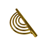 Yarım Lila Metal Kulp 96mm Altın Renk Gold