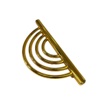 Yarım Lila Metal Kulp 96mm Altın Renk Gold