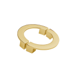 Yarım Ay Metal Kulp 96mm Altın Renk Gold