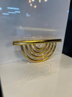 Yarım Lila Metal Kulp 96mm Altın Renk Gold - Görsel 4