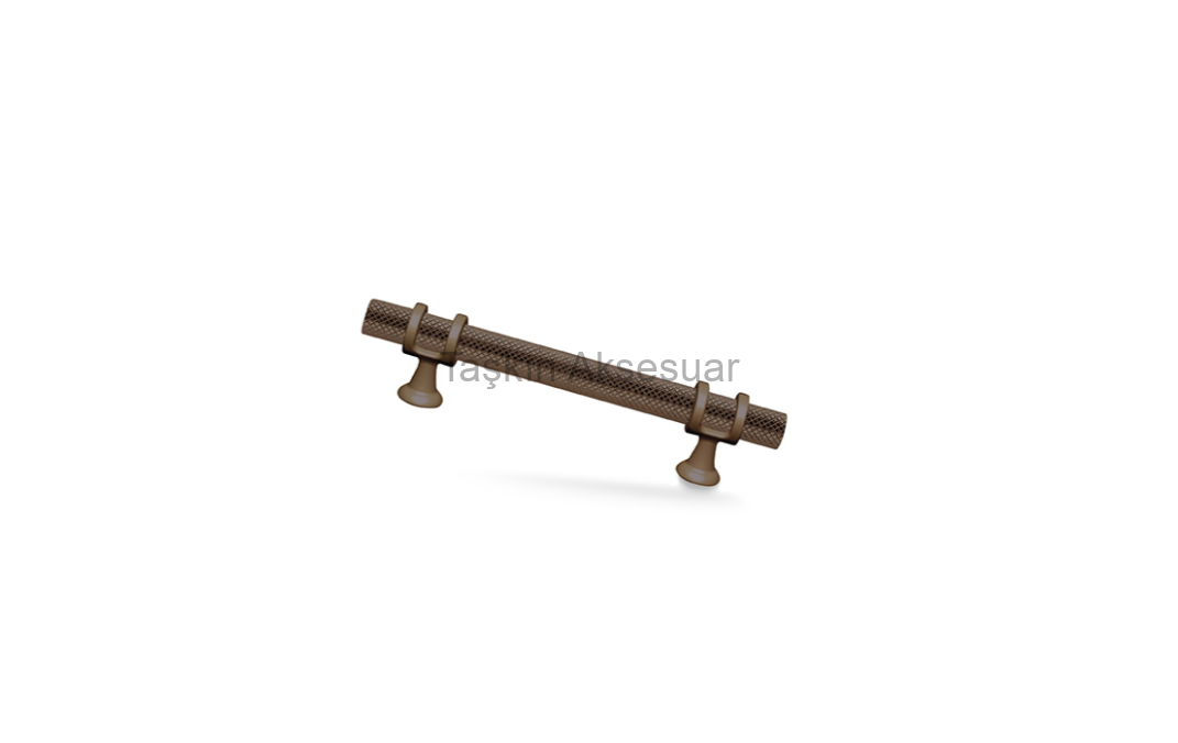 YüzükAntikBakır Yüzük Desenli Metal Kulp 96-128mm Antik Bakır Renk - Görsel 1