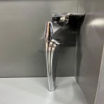 Zeus Metal Ayak 16-21-24cm Krom Renk Gümüş - Görsel 6