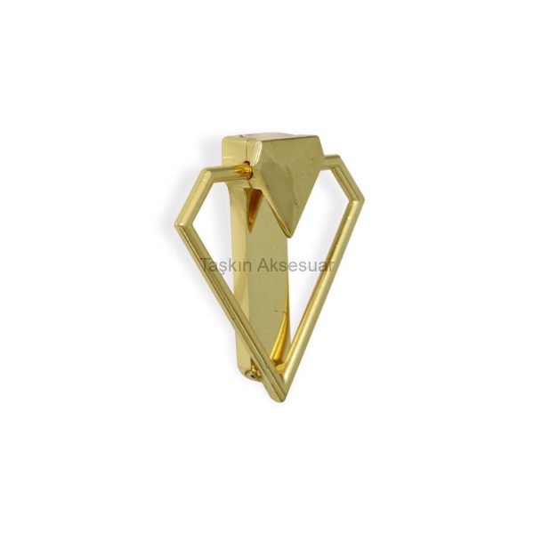 Diamond Metal Kulp 64mm Altın Renk Gold