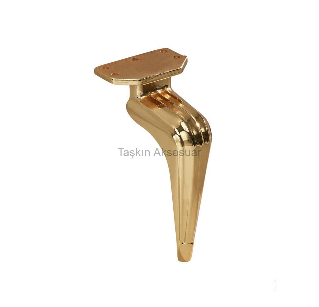 ışık (1) Işık Metal Ayak 16-21cm Altın Renk Gold - Görsel 1