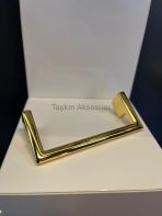 Parma Metal Kulp 96mm Altın Renk Gold - Görsel 2