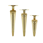 Side Metal Ayak 15-20-25cm Altın Renk Gold