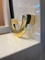 Yarım Ay Metal Kulp 96mm Altın Renk Gold - Görsel 4
