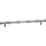 Lüx Bambu Metal Kulp 96-128-160-224mm Krom Renk Gümüş