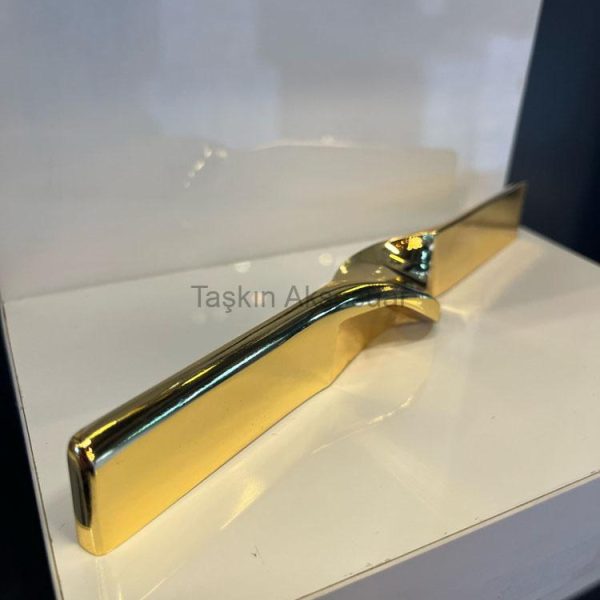 Ilgaz Metal Kulp 64-160mm Altın Renk Gold
