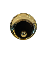 İstiridye Metal Kulp 32mm Altın Mat Siyah Renk Gold