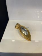 Kamber Sarkaç Metal Düğme Kulp Taşlı Kumlu Altın Renk Gold Tek Delikli - Görsel 4